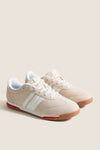 Parchment and Egret Revival Sneakers