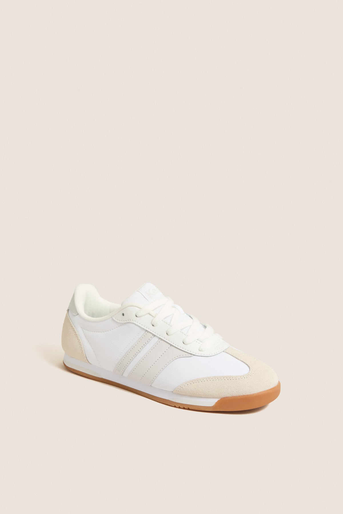 White and Grey Revival Sneakers