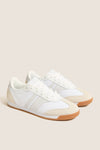 White and Grey Revival Sneakers