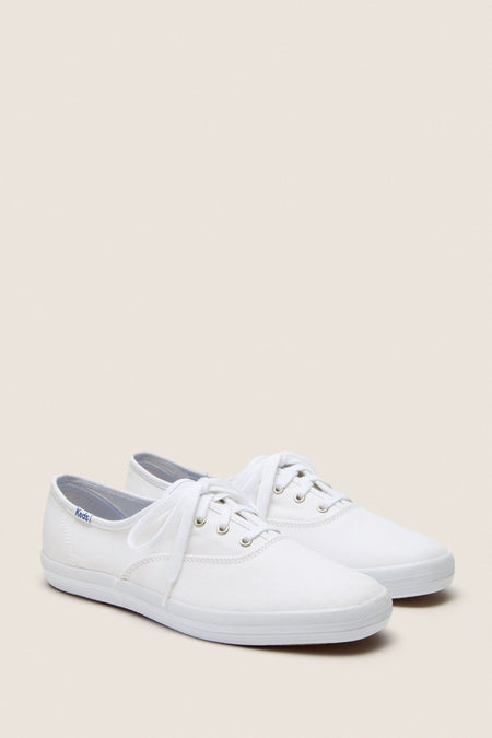 White Champion Canvas Sneakers
