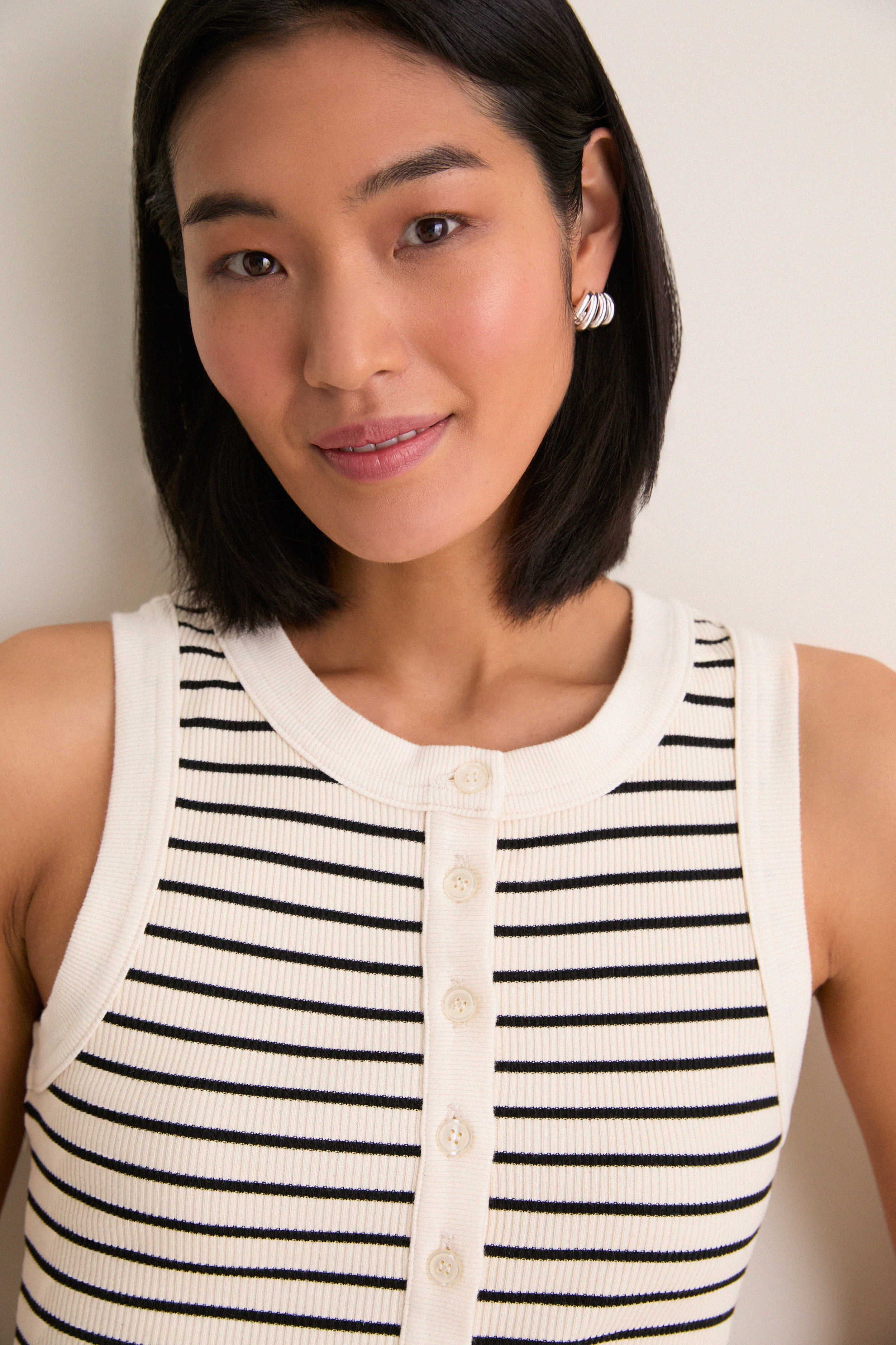 Quartz Stripe Caralyn Tank