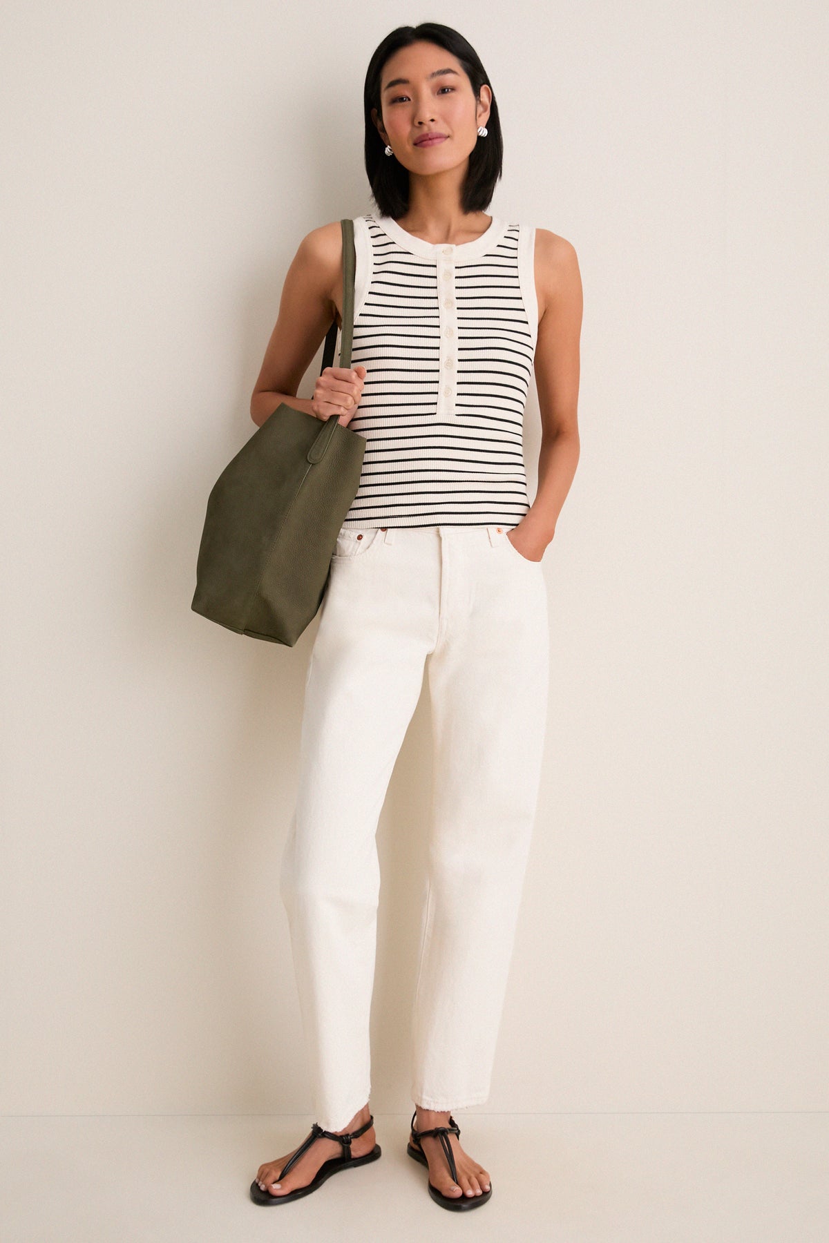 Quartz Stripe Caralyn Tank