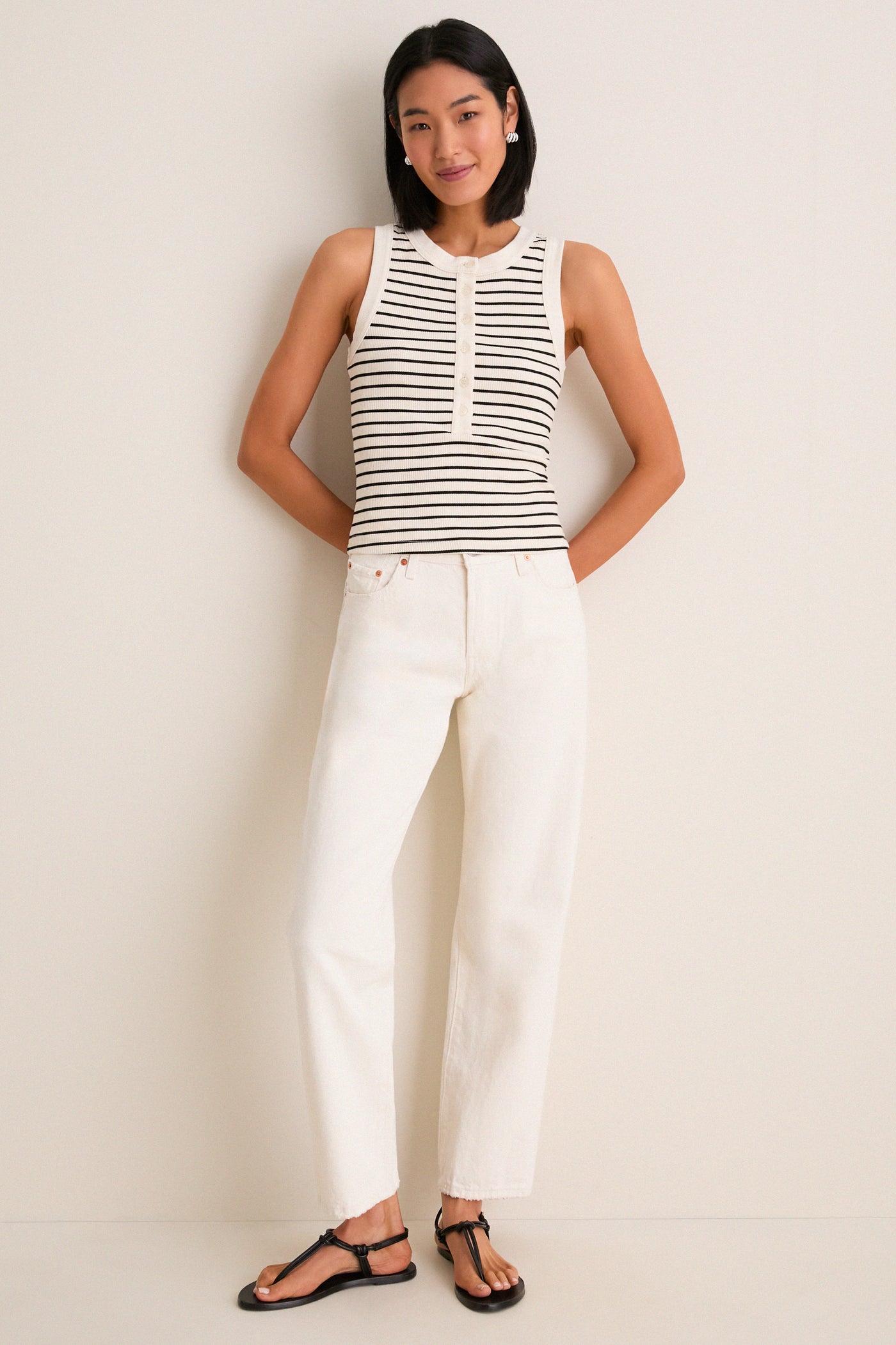Quartz Stripe Caralyn Tank