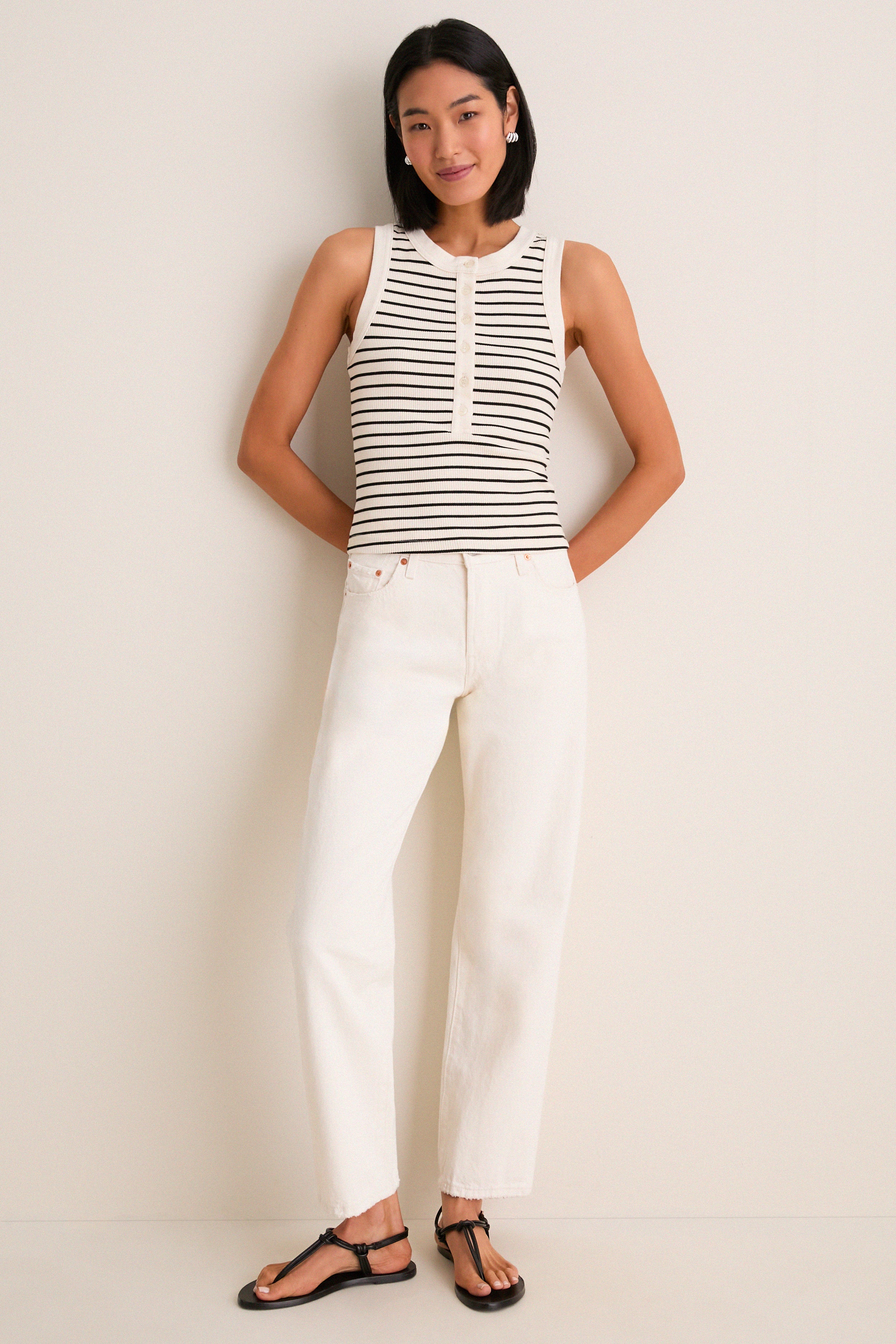 Quartz Stripe Caralyn Tank
