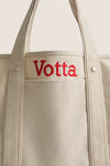 Large Natural Heritage Canvas Tote