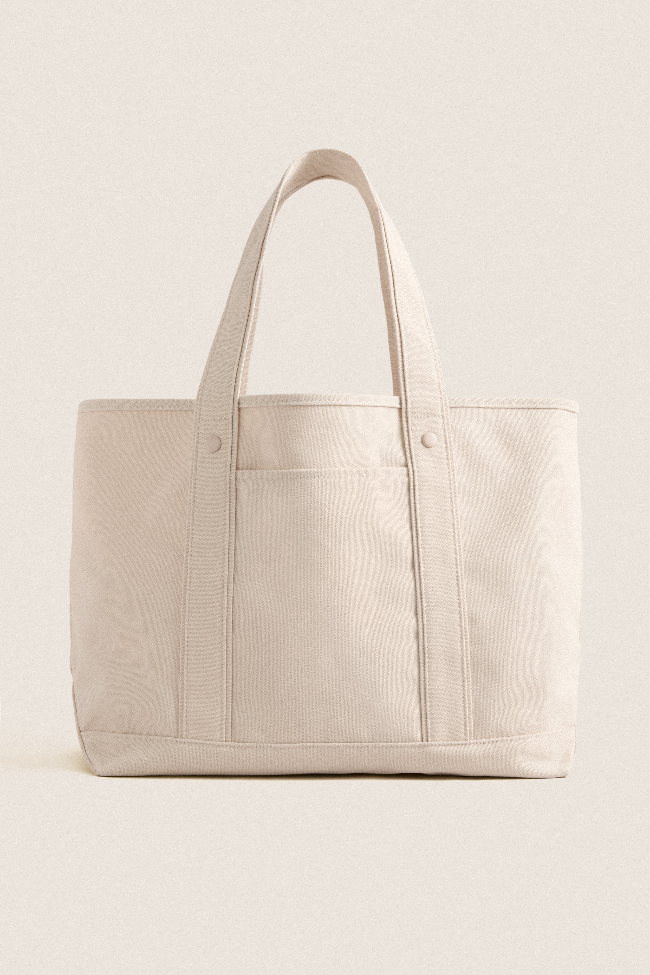 Large Natural Heritage Canvas Tote