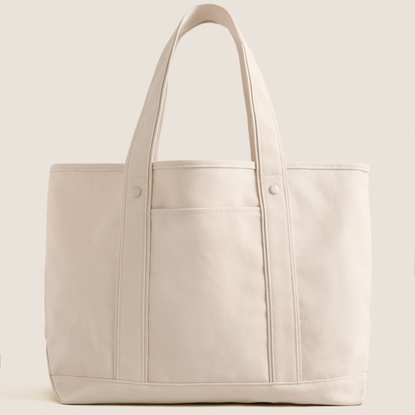 Large Natural Heritage Canvas Tote | Tuckernuck Accessories