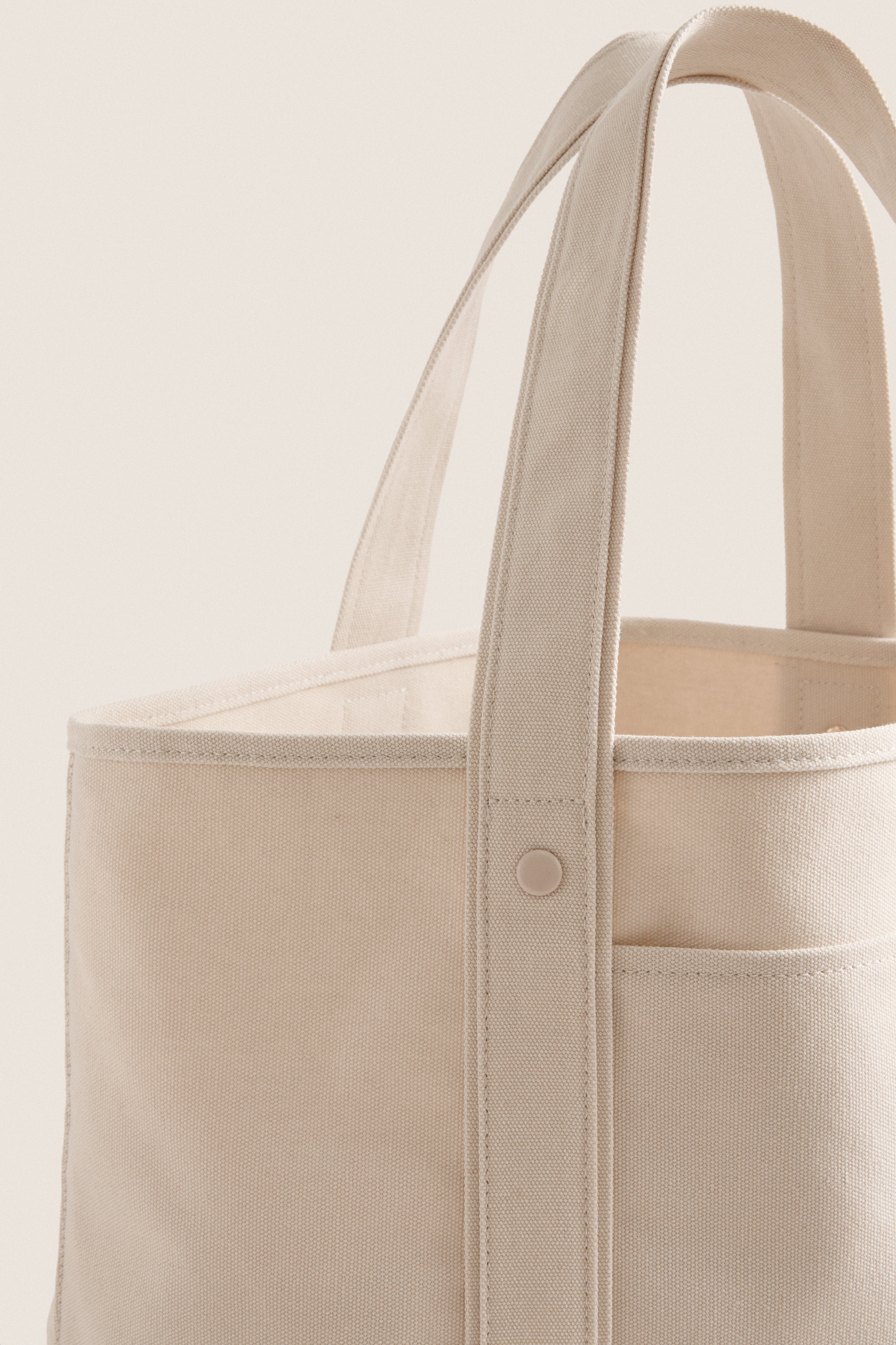 Large Natural Heritage Canvas Tote