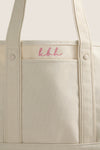 Large Natural Heritage Canvas Tote