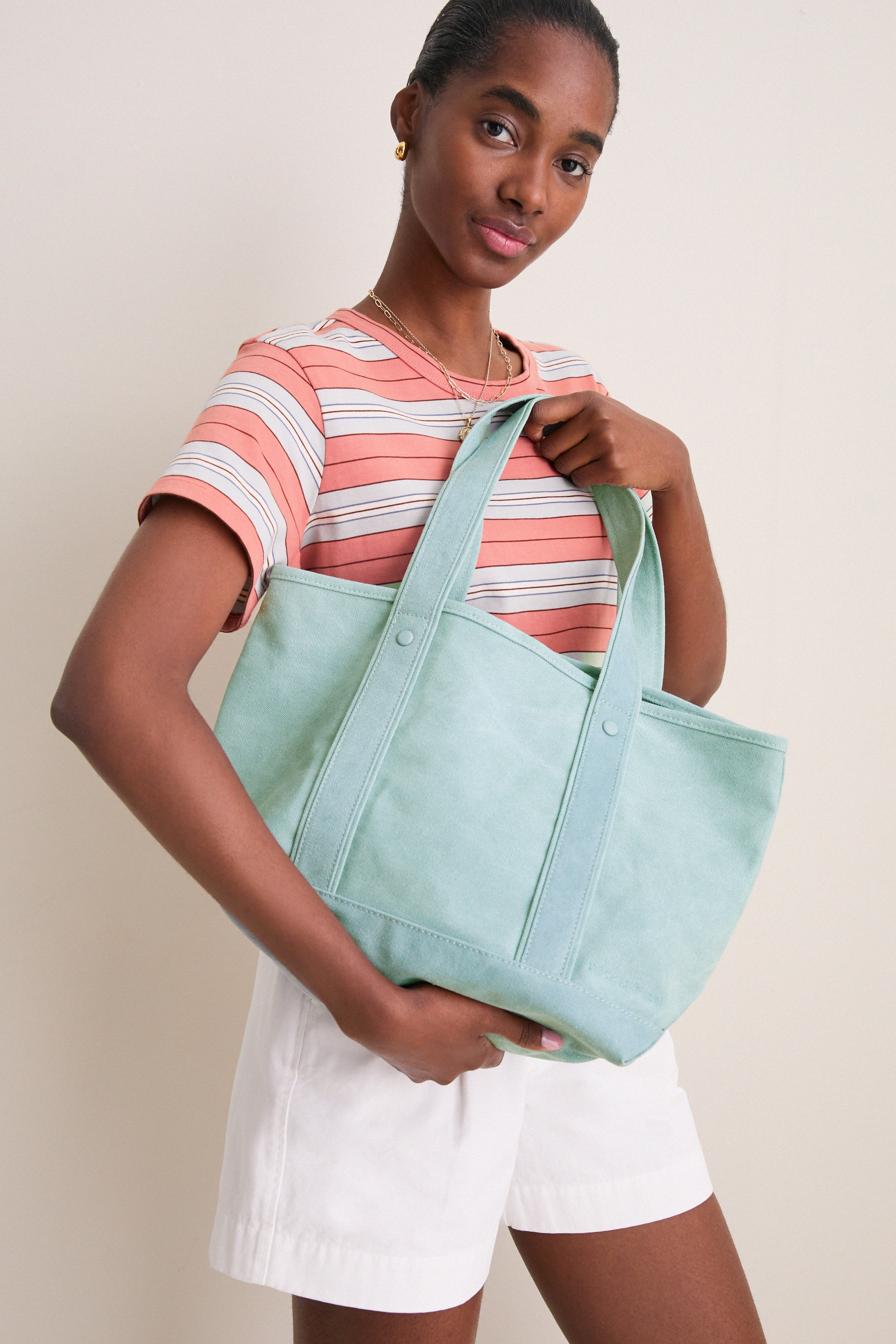 Small Sky Heritage Canvas Tote