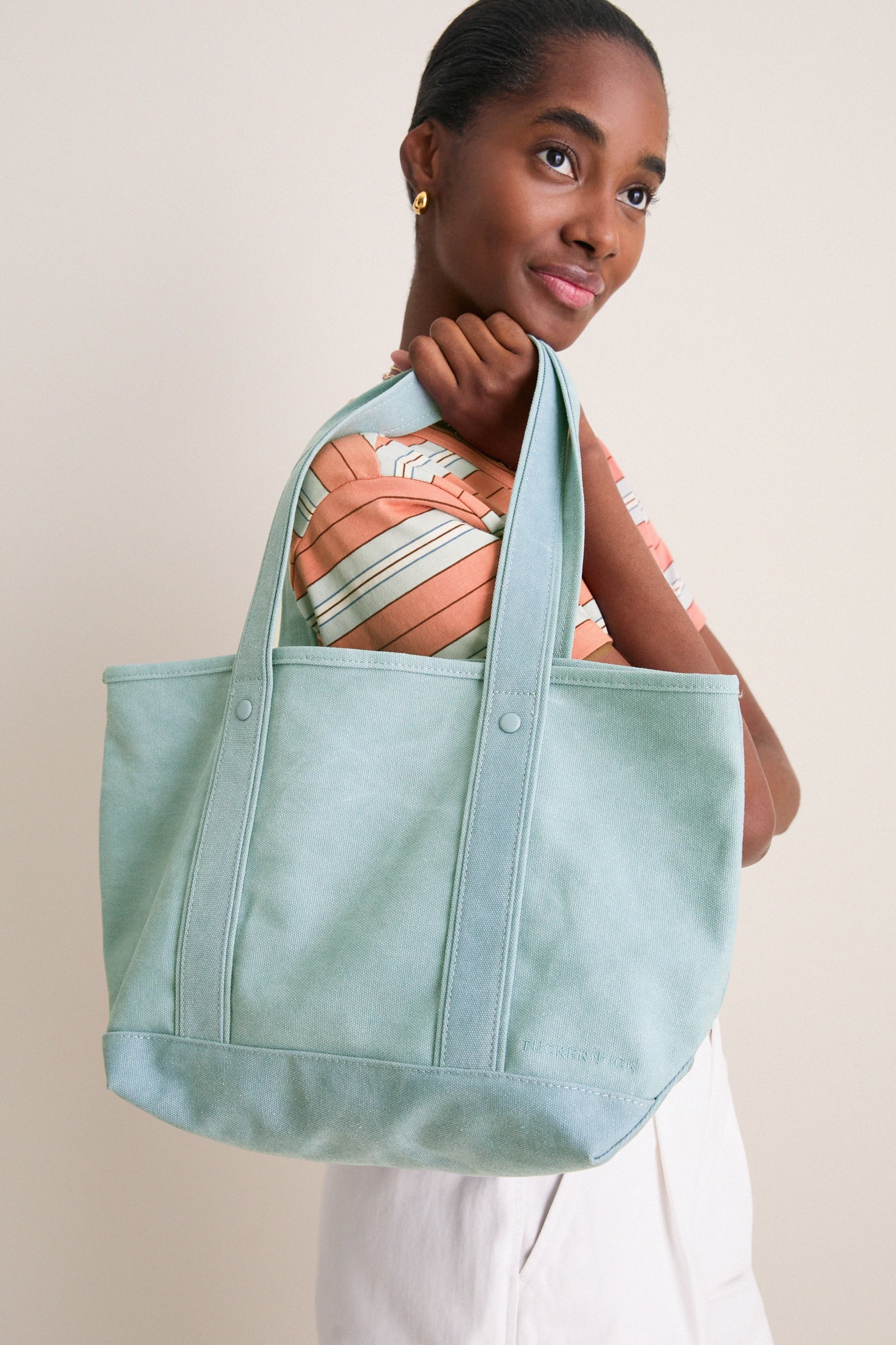 Small Sky Heritage Canvas Tote