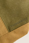 Small Olive Heritage Canvas Tote