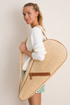 Raffia Tennis Bag