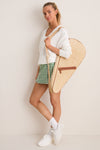 Raffia Tennis Bag