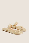 Gold Mirror Daphnae Sandals