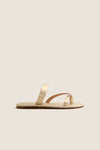 Gold Mirror Daphnae Sandals