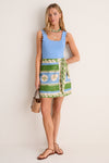 Endless Sky Ric Rac Compression Tank