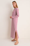 Red Stripe Boatneck Tuzzi Dress