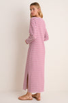 Red Stripe Boatneck Tuzzi Dress