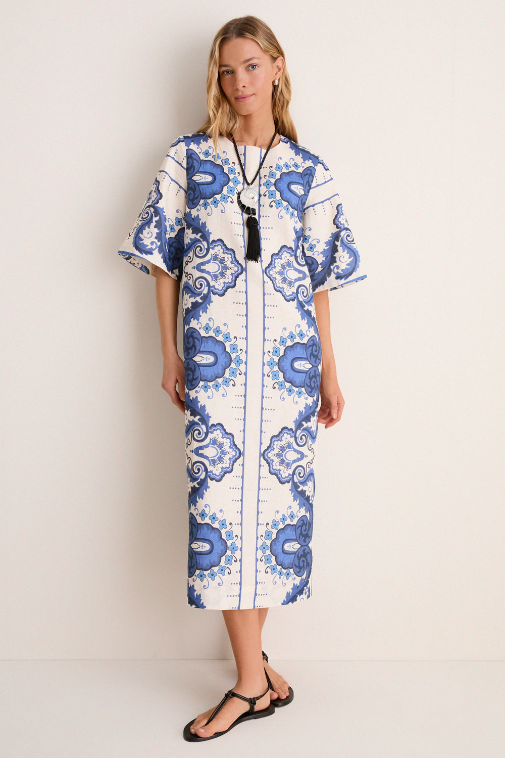 Ultramarine Medallion James Dress