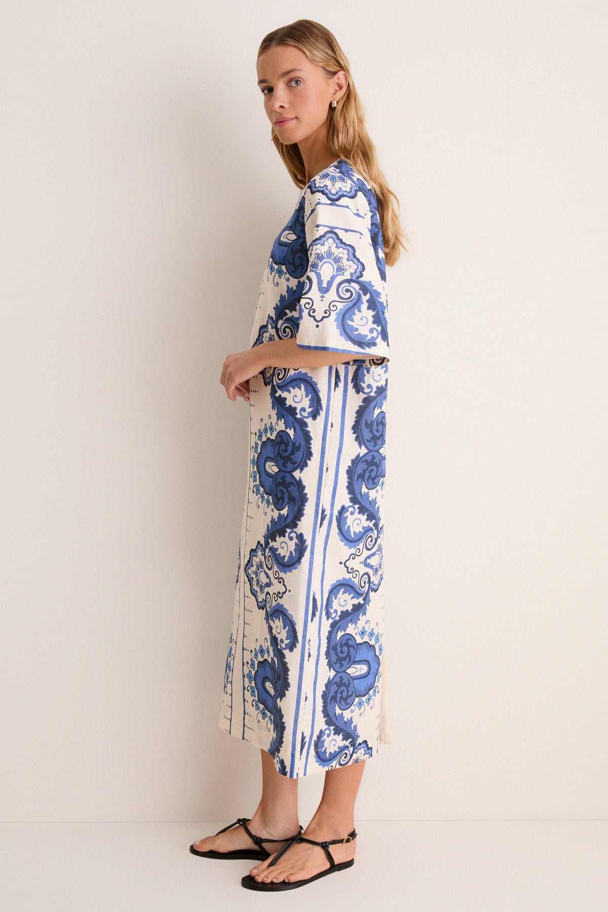Ultramarine Medallion James Dress