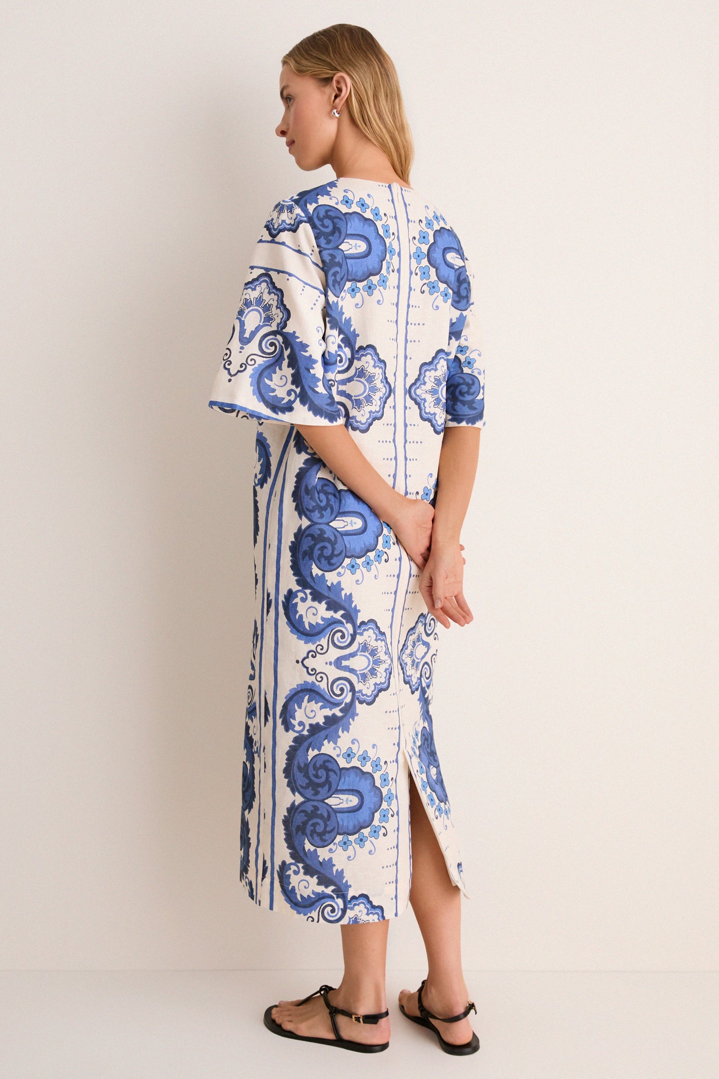 Ultramarine Medallion James Dress