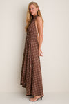 Neapolitan Embroidered Dot Hadley Halter Dress