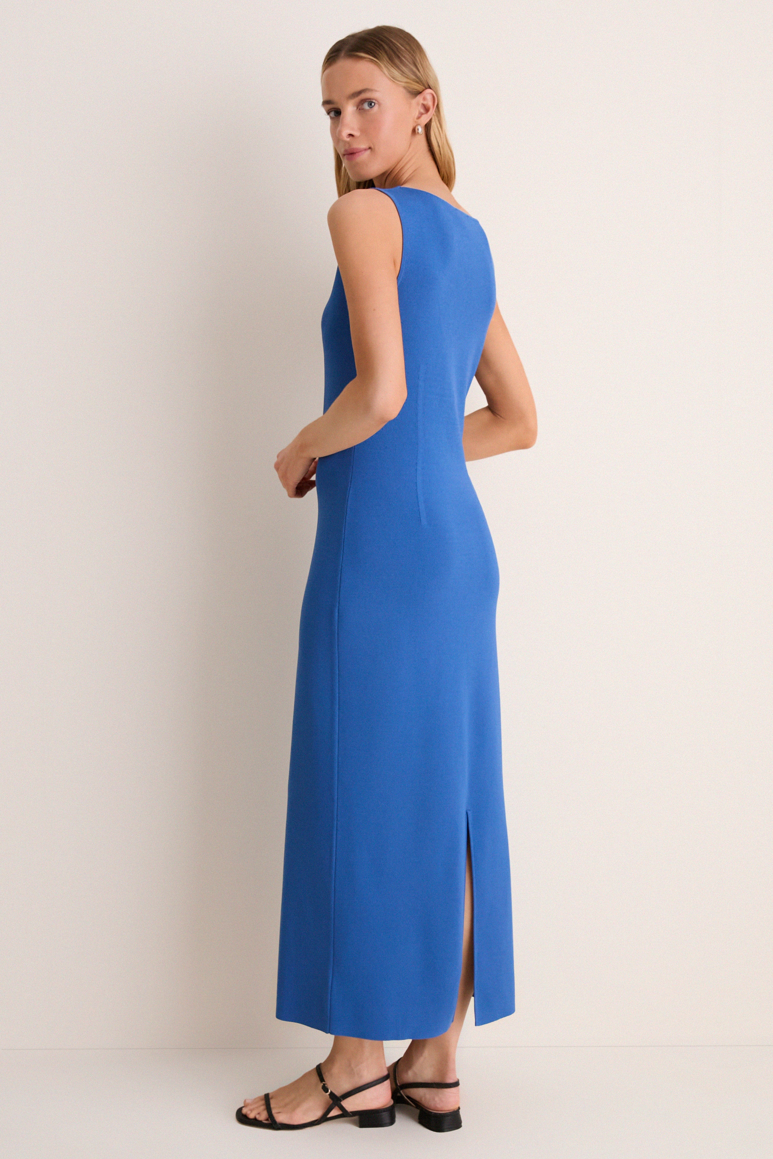 Azure Kingston Knit Dress | Tuckernuck