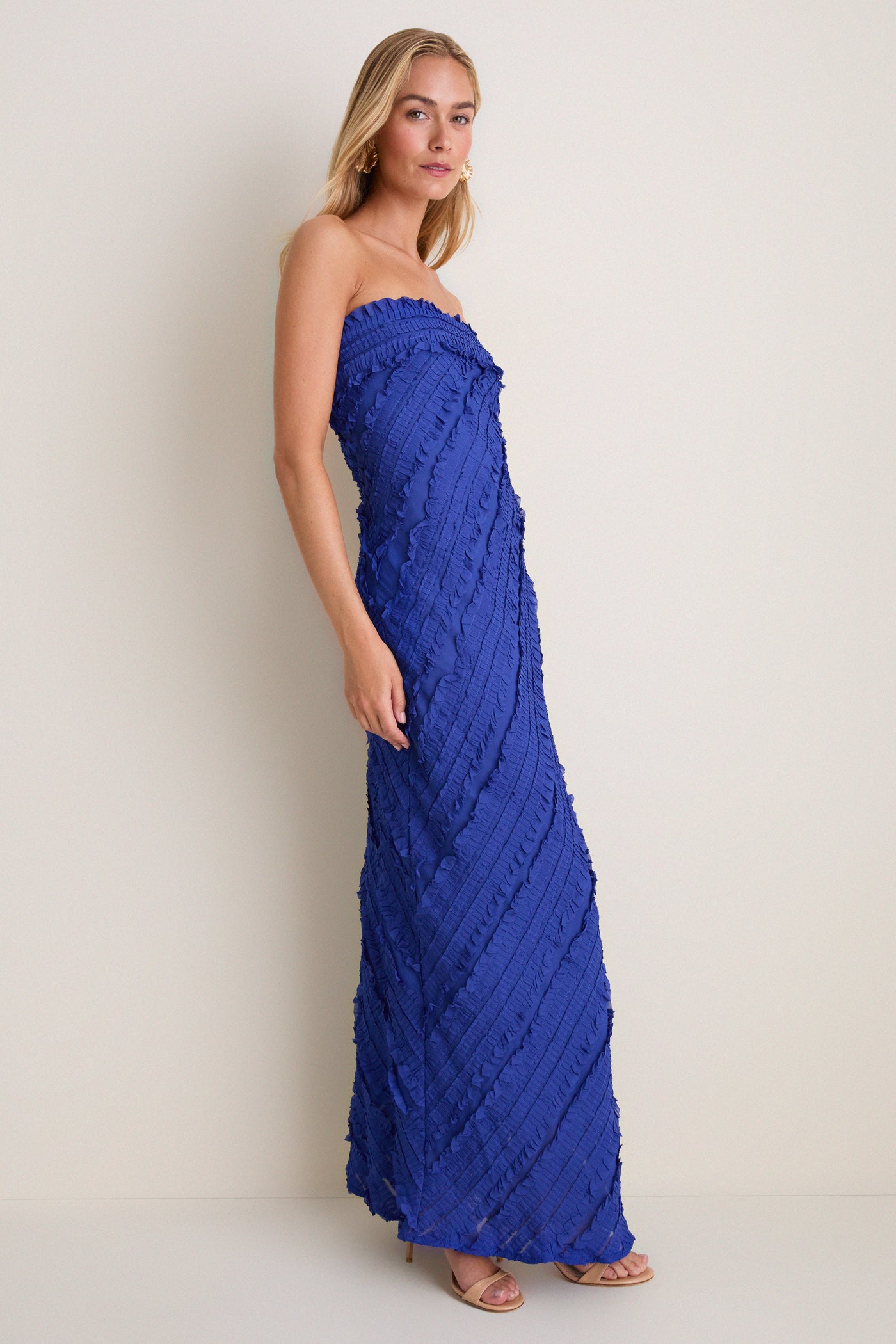 cobalt formal dress Ava Presley 26533 | Ava Presley Dresses 22820 Model is 59 and wearing size small Portia and Scarlett PS24181 Fitted