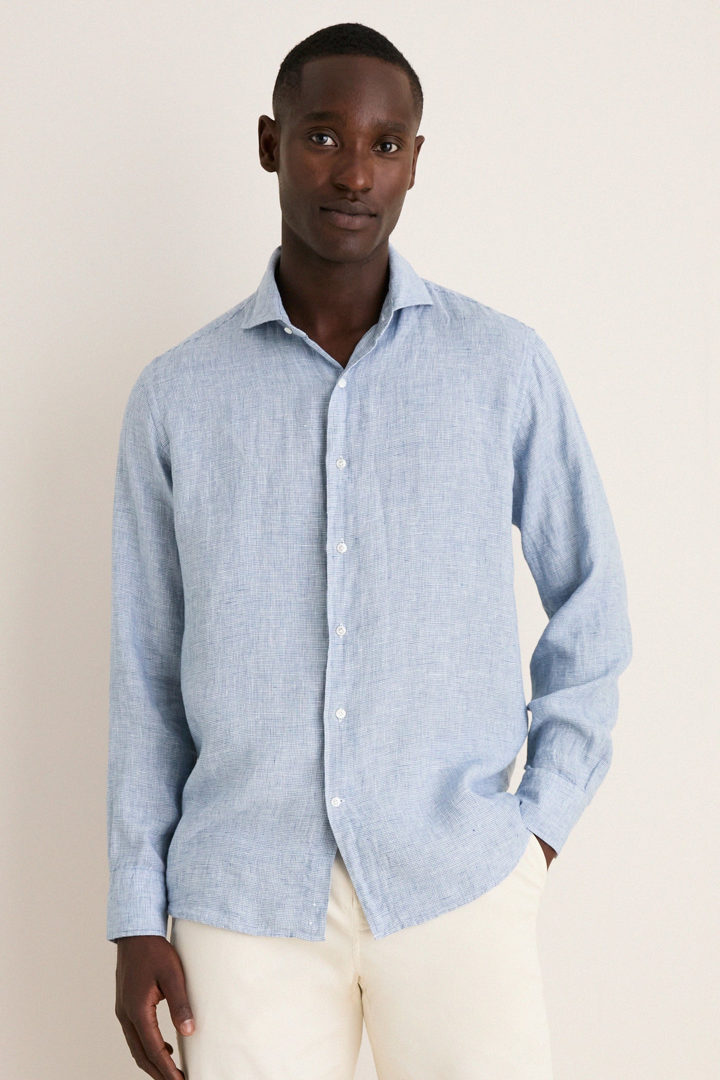 Storm Astino Lino Check Sport Shirt