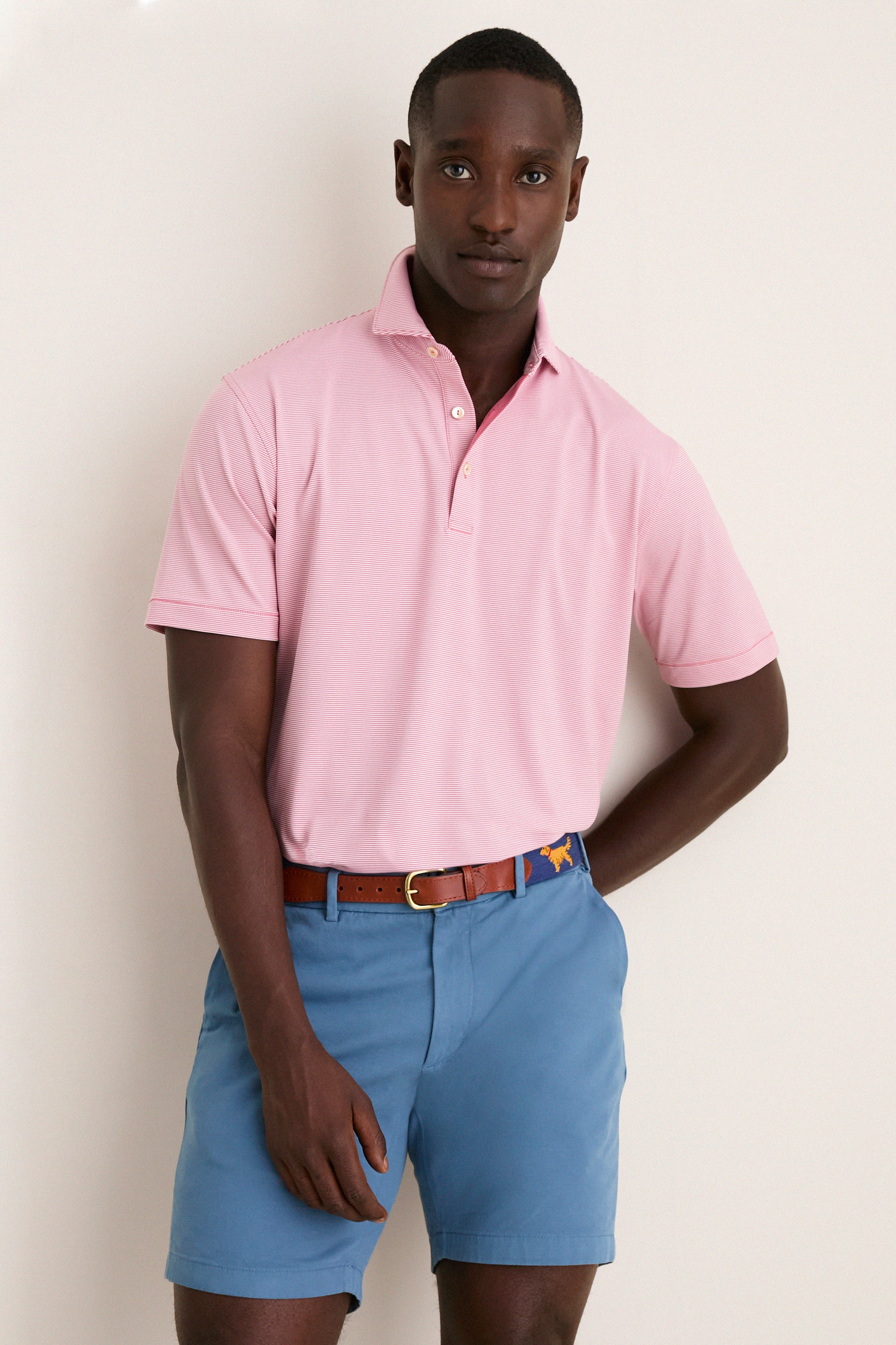 Chili Red Jubilee Performance Jersey Polo | Peter Millar