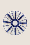 Blue Stripe Dinner Plate