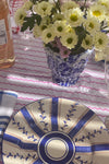 Blue Stripe Dinner Plate