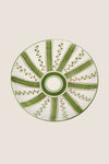 Olive Stripe Serving Bowl