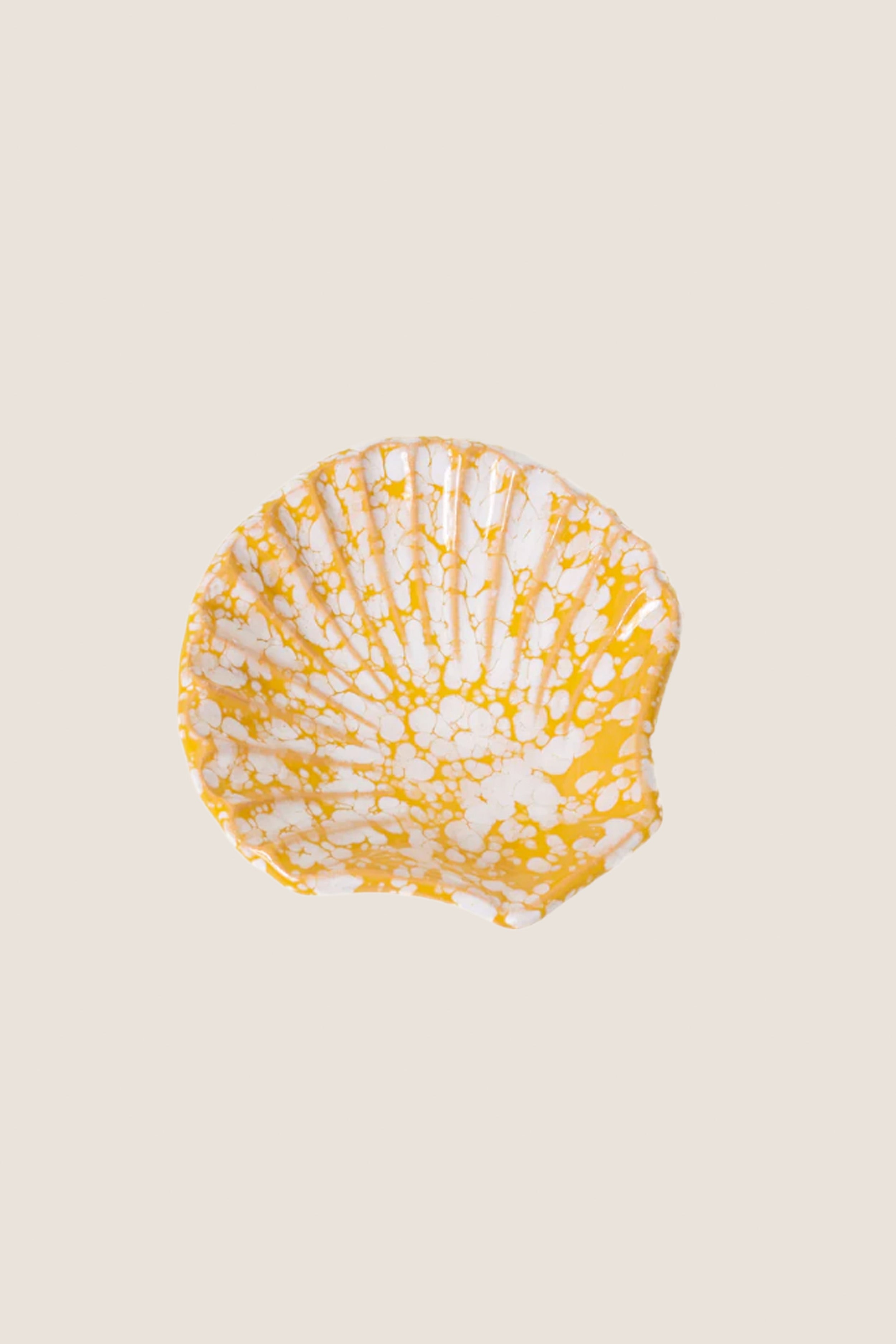 Yellow with White Concha Mini (Set of 2)