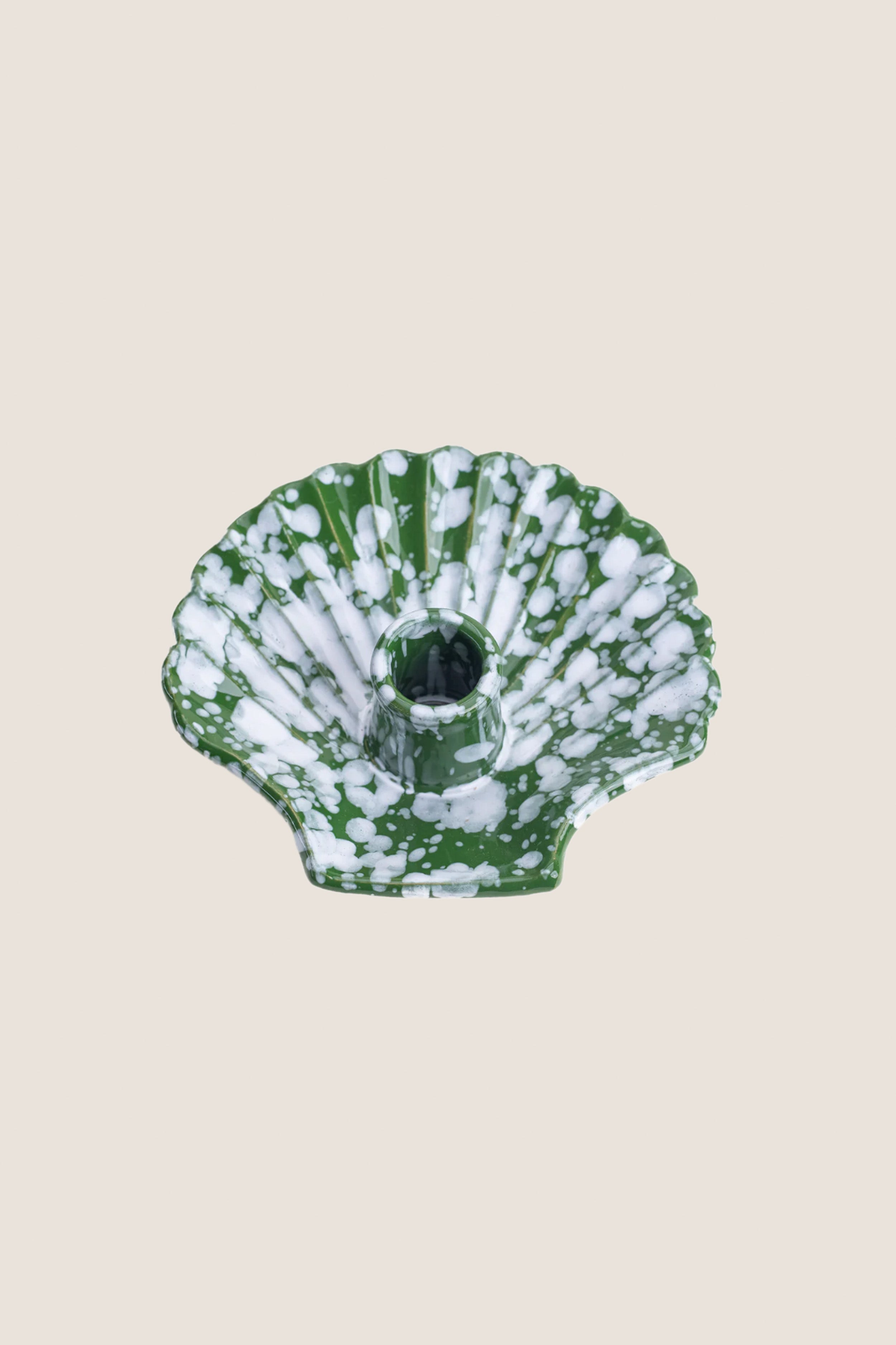 Green Concha Candle