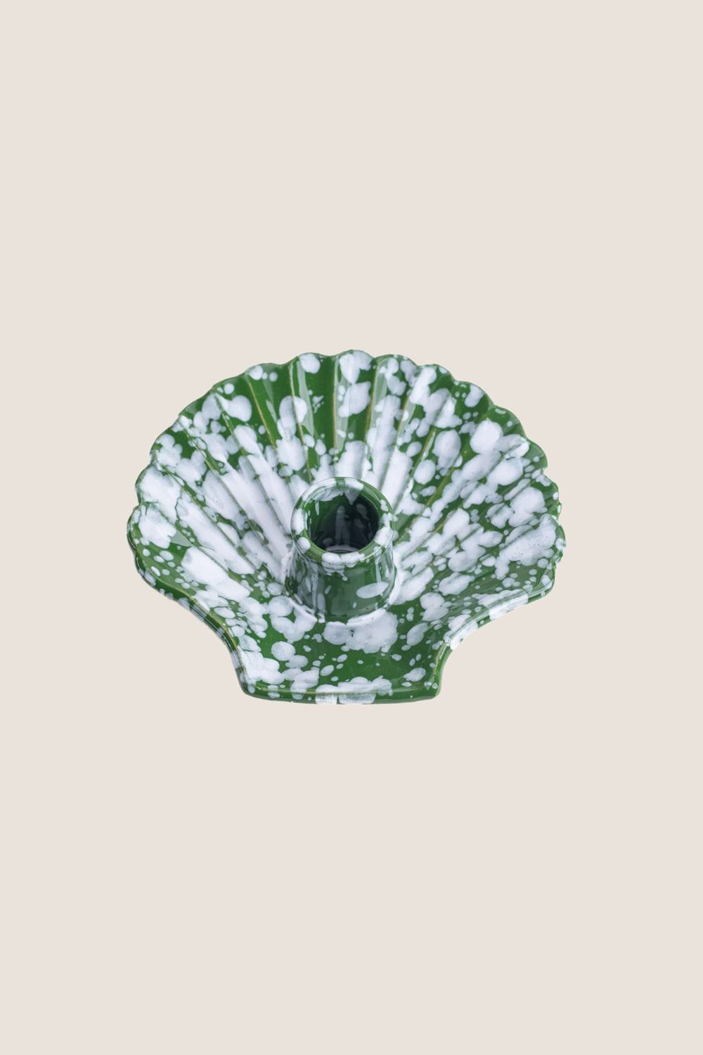 Green Concha Candle