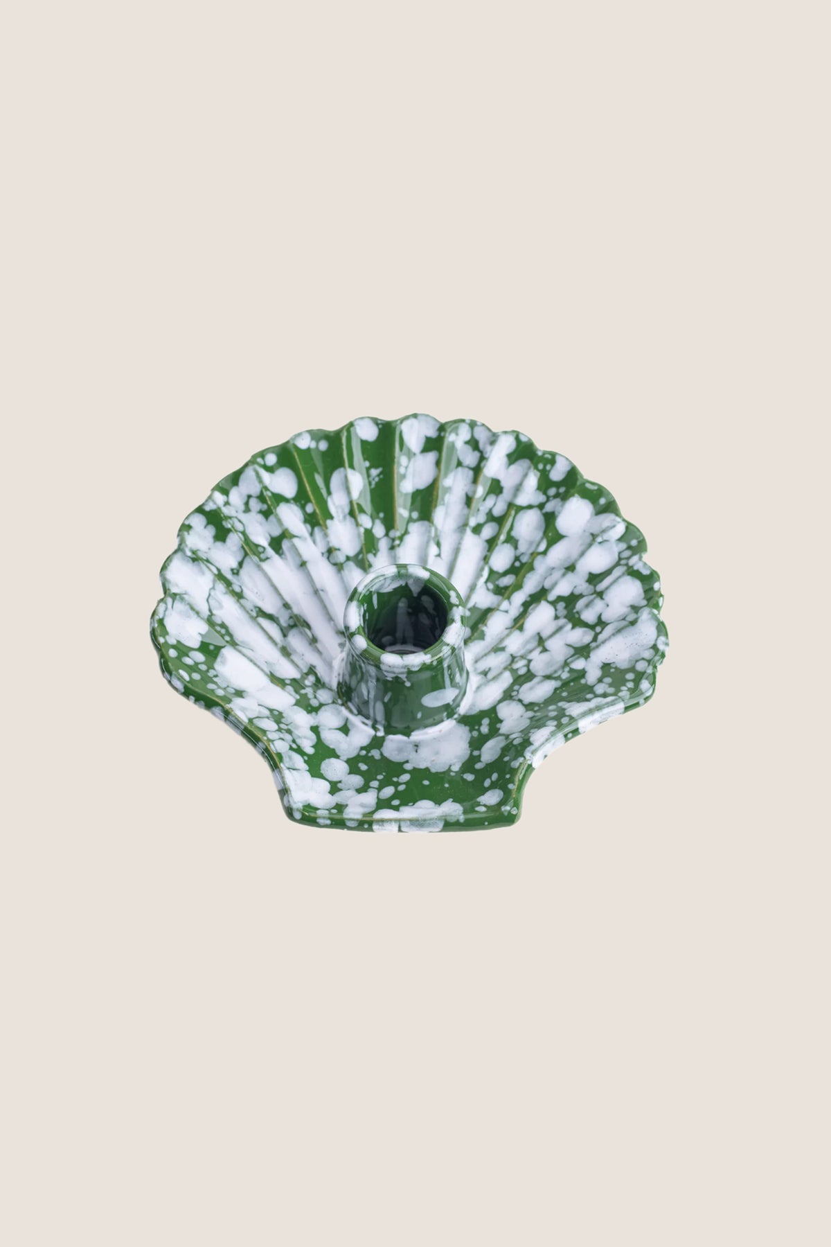 Green Concha Candle
