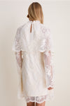 Cream Lace Collar Annabel Mini Dress