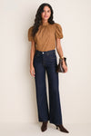 Caramel Floral Gigi Blouse