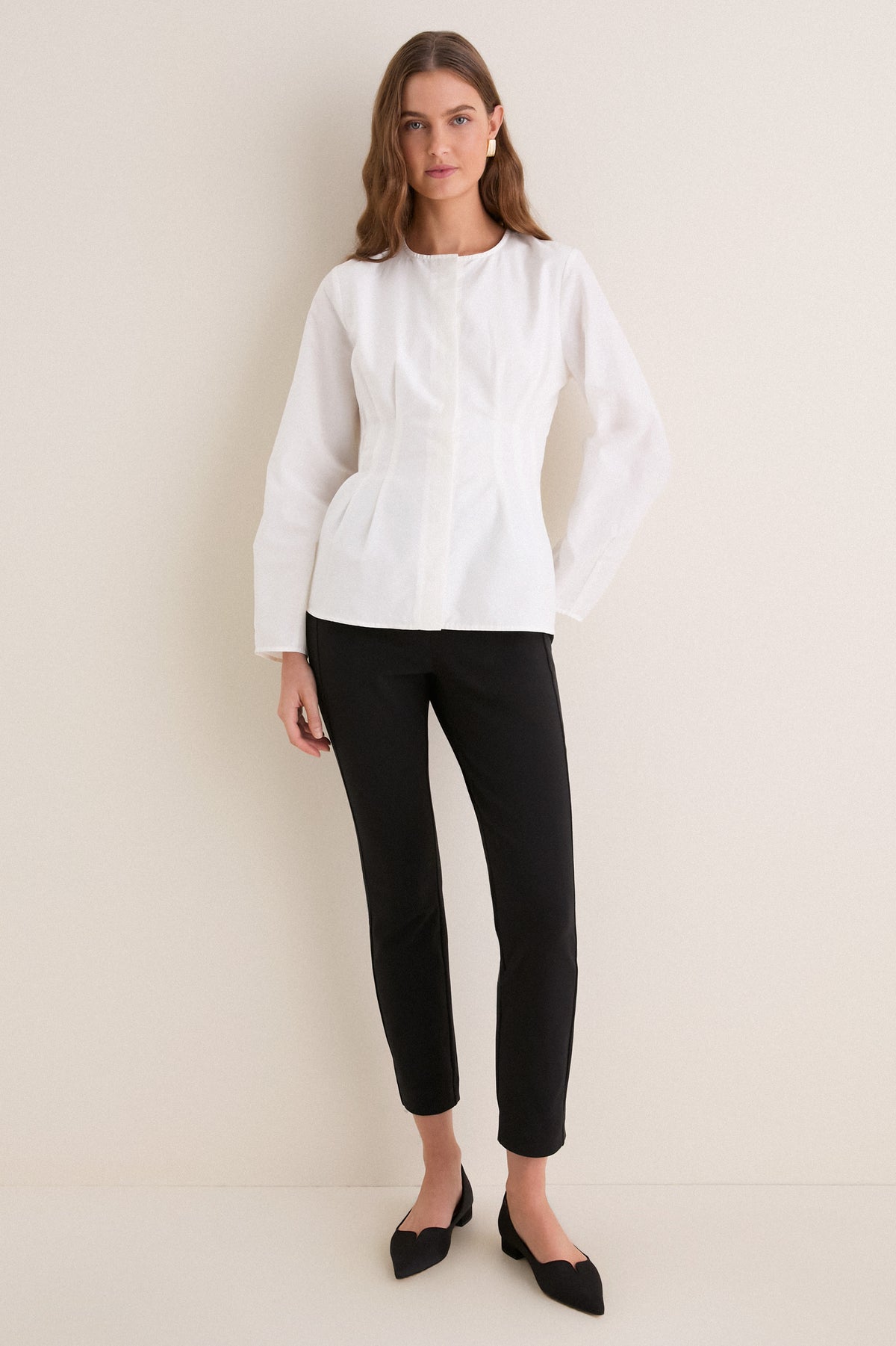 Noir Stretch Zoey Pixie Pants