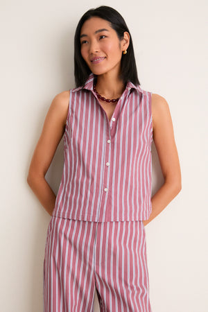 Port Stripe Matteo Top