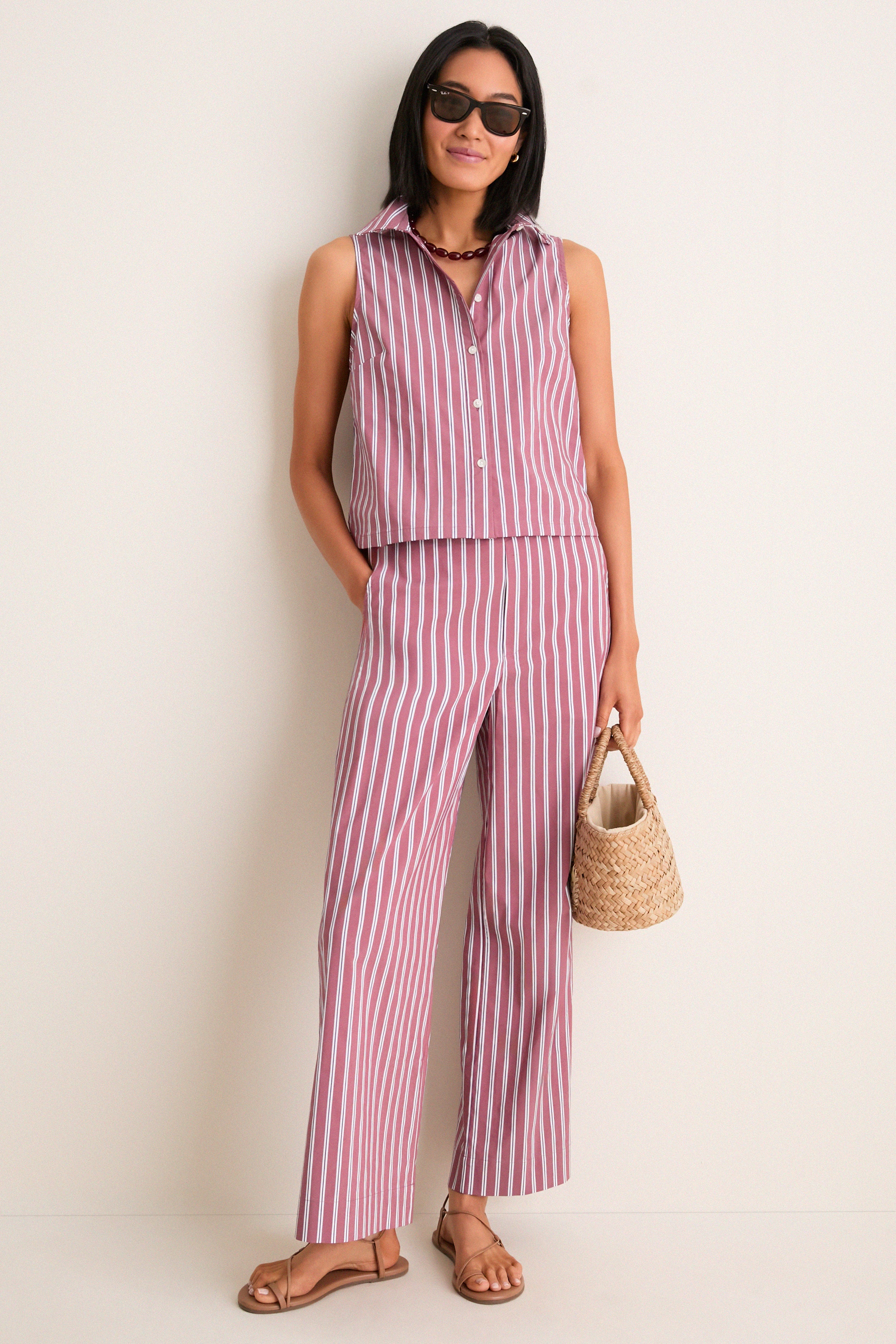 Port Stripe Penelope Pant
