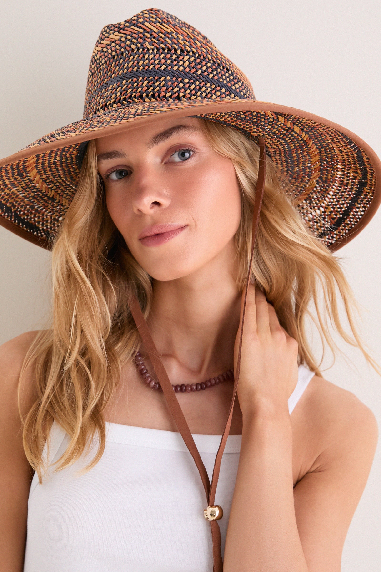 Multi Colored Delray Lifeguard Hat