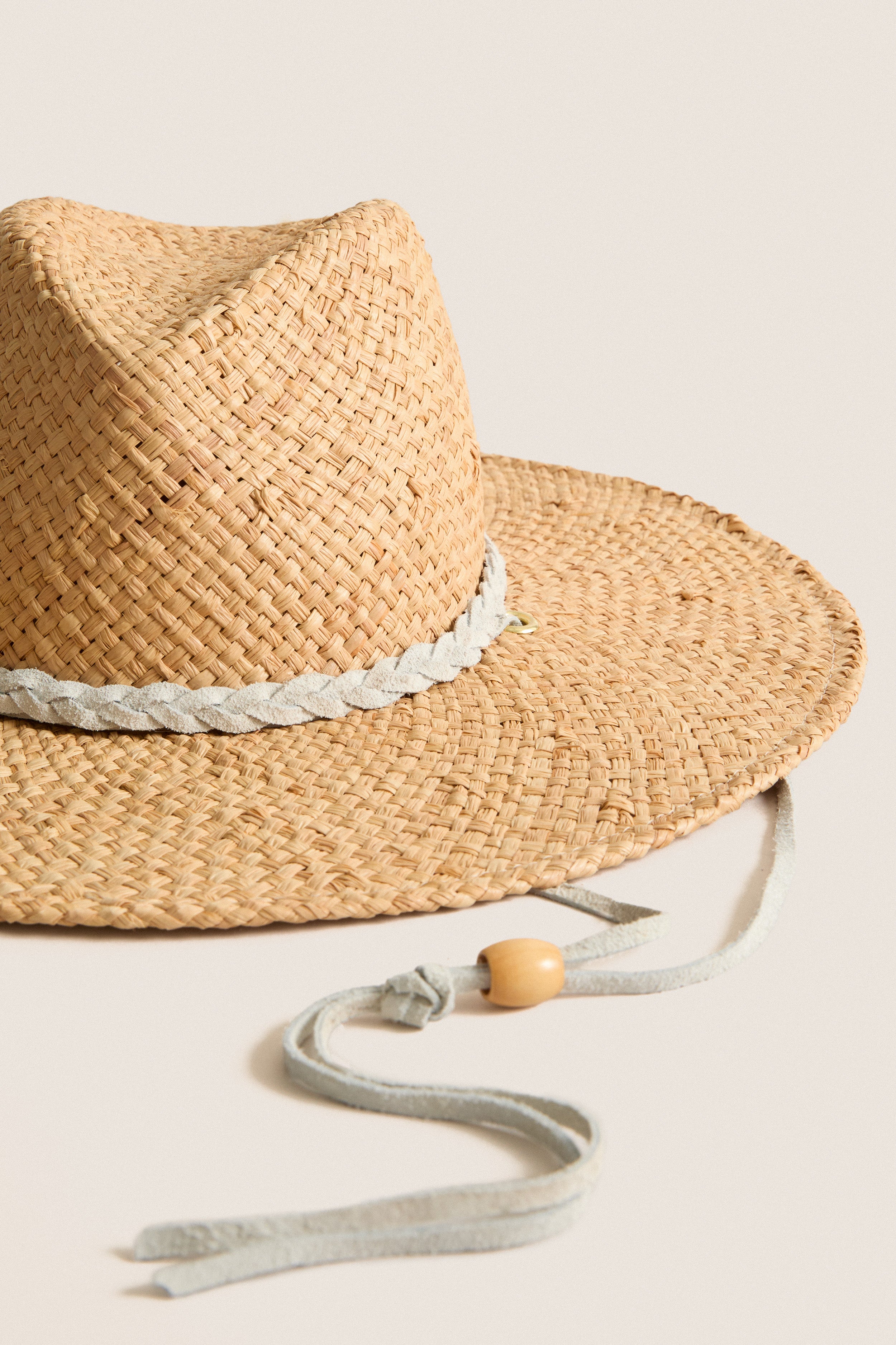 Natural Raffia Rosemary Ranger Hat