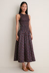 Block Print Polka Siempre Tank Maxi