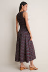 Block Print Polka Siempre Tank Maxi