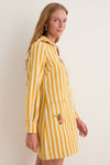 Off-White Isadora Sunlight Stripe Dress
