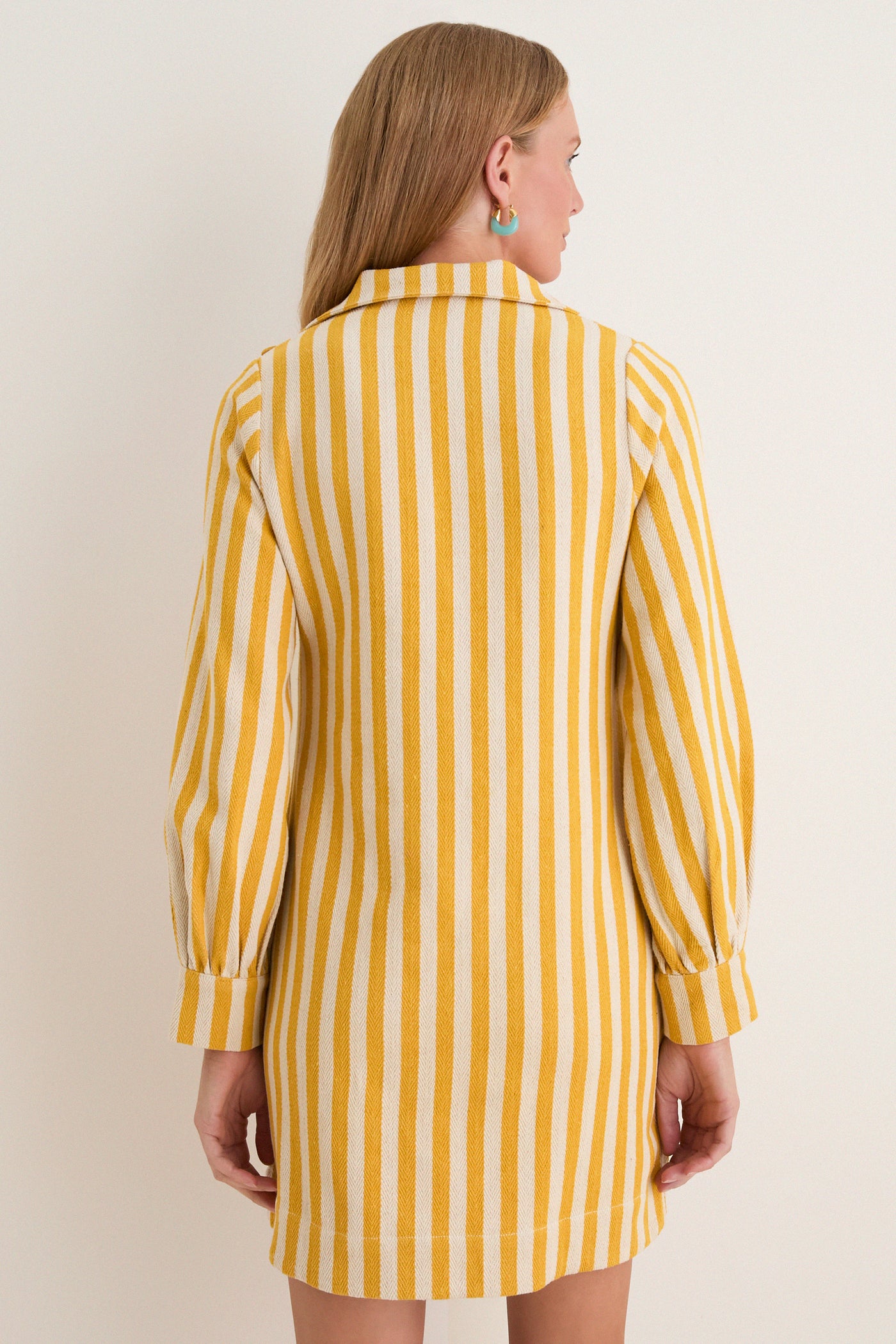 Off-White Isadora Sunlight Stripe Dress