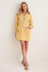 Off-White Isadora Sunlight Stripe Dress